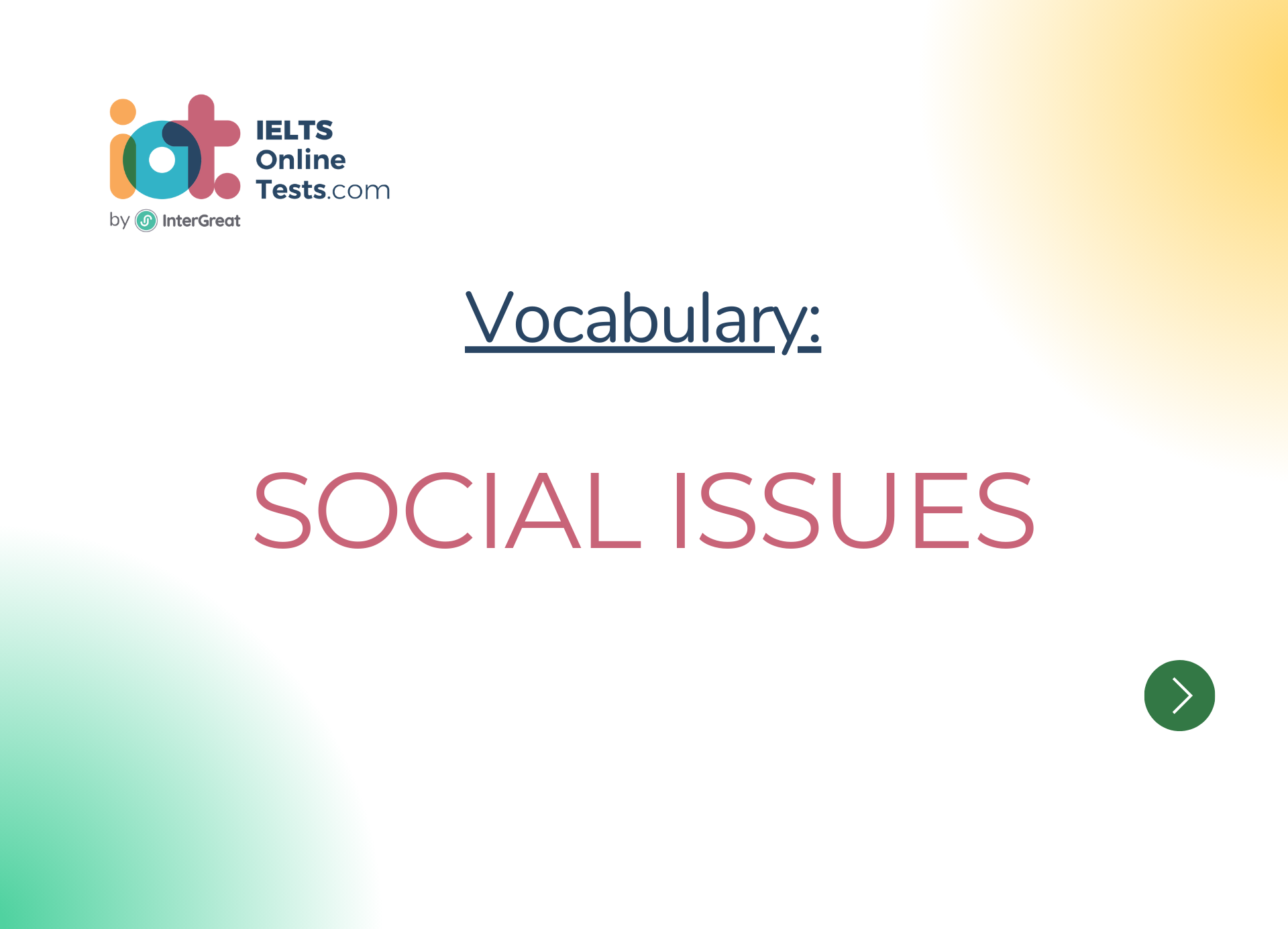 social-issues-ielts-online-tests